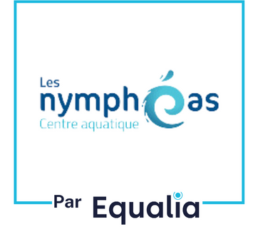 Logo CENTRE AQUATIQUE NYMPHEA PAR EQUALIA