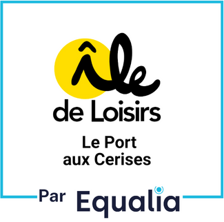Logo ÎLE DE LOISIRS LE PORT AUX CERISES PAR EQUALIA