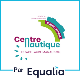 Logo ESPACE NAUTIQUE LAURE MANAUDOU PAR EQUALIA