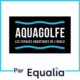 Logo CENTRE AQUATIQUE AQUAGOLFE PAR EQUALIA