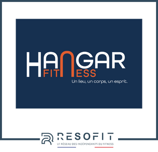 Logo HANGAR FITNESS ROMAINVILLE PAR RESOFIT